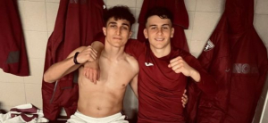D&#039;Agostino e Bonelli festeggiano la vittoria del Torino Under 18