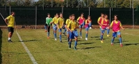 Giallobl&ugrave; del Citt&agrave; di Cossato durante un allenamento