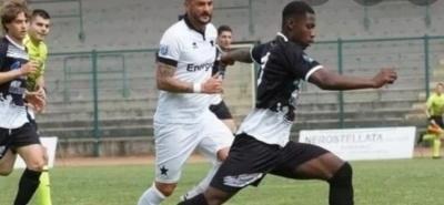 Ivan Akouah, autore di una doppietta nella goleada dell&#039;HSL Derthona