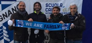 Da sinistra Omar Cerutti, Giorgio Manavella, Alessandro Bologna e Carlo Pesce