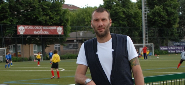 Simone Loria, allenatore dell'Under 14 e dell'Under 17 del "suo" Mercadante