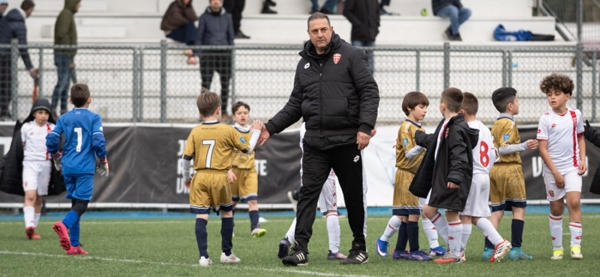 Carnevale Biancoblù - Fabio Grassi, Monza U8: Organizzazione spettacolare, non potevamo fare di meglio”. Luca Giglio, Juve U10: “Abbiamo vinto duelli e partita”