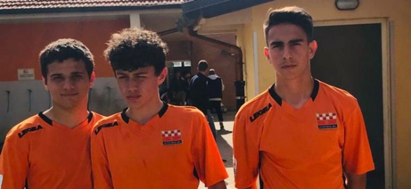 Tre giocatori della Bruinese Under 16 in prova alla Pistoiese