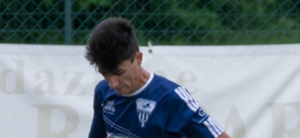 Thomas Gerbino in un&#039;immagine della scorsa stagione, con la maglia del Chisola