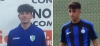 Giovanni D'Agostino con le maglie di Arona e Inter
