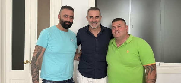 Marco Palmiere, Stefano Sorrentino e Claudio Bello