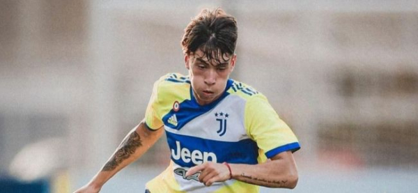 Matias Soul&eacute;, autore dello splendido pallonetto che ha aperto le marcature