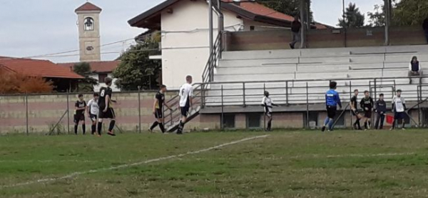 Under 18 regionale - un frammento della gara Bul&egrave;-Quincinetto Tavagnasco