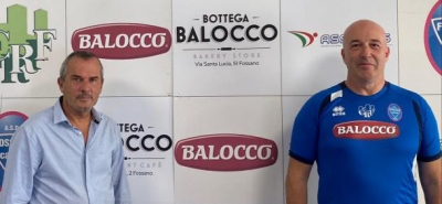 Sergio Boscarino con il vicepresidente Roberto Calamari