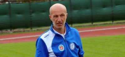 Simone Banchieri, allenatore del Novara Under 16