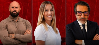 Albert D&rsquo;Alterio, Eva Valenza e Franco Niutta
