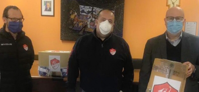 Solidarietà del Rosta: 250 mascherine e donazione per le famiglie in difficoltà