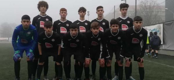 Lucento 2005 nel pre partita di oggi contro il Chieri