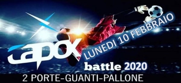 Capox Battle, la grande sfida tra portieri: vinci guantoni e abbigliamento tecnico per un anno