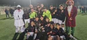 Calcio&amp;Coriandoli / Finale Under 13 - Doppietta del Milan, basta il gol di Marasco. Il Parma fallisce un rigore