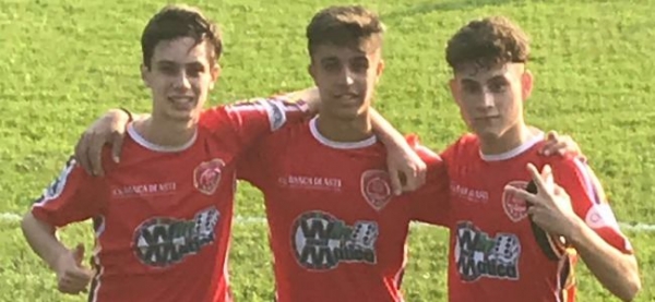 Giuseppe Dubois (a dx) dell'Alfieri Asti, buon momento di forma per lui