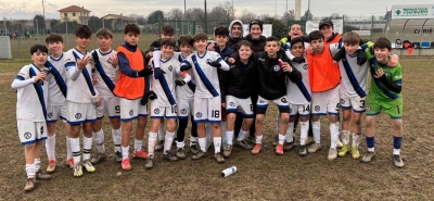 La festa del Ciri&egrave; per la vittoria per 4-0 sul Pozzomaina