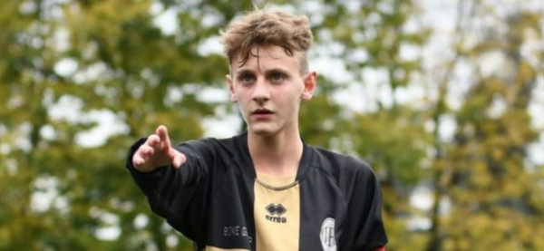 Simone D'Avolio, capitano della Juniores Under 19 del Lesna Gold