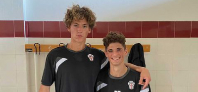 I nuovi gemelli del gol della Pro Vercelli Under 17: Lorenzo Patruno ed Edoardo Haratau