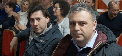 Stefano Guidoni e Armando Iattoni, direttore tecnico e direttore generale del PSG