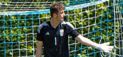 Raffaele Huli, portiere della Juventus, cresciuto nello Sca Asti