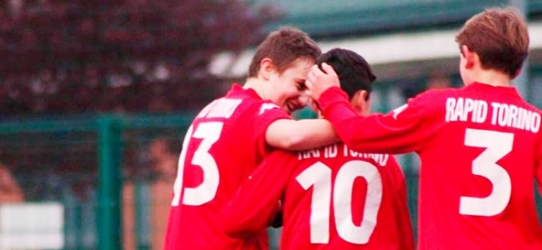 L'immagine di apertura della pagina Facebook del Rapid Torino