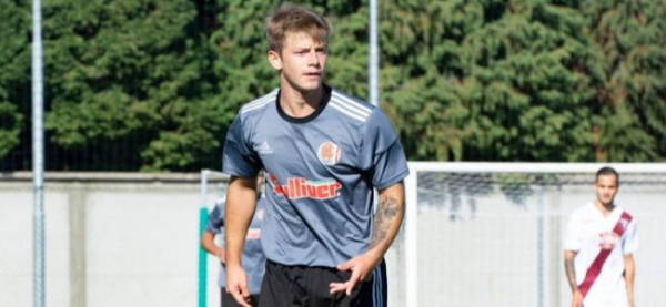 Lorenzo Pellegrini, autore del gol vittoria dell'Alessandria