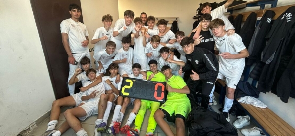 I festeggiamenti della Pro Vercelli U15