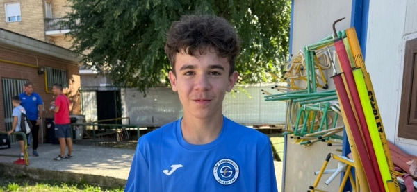 Isoldi, autore del gol della vittoria del Csf Carmagnola