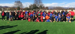 Caselle, inaugurato il nuovo campo in erba sintetica: “E’ un nuovo inizio”