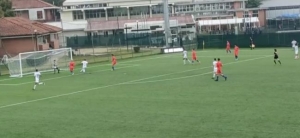 Azione di uno dei gol di Cena in Chisola-Pont Donnaz