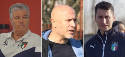 Luciano Loparco, Claudio Frasca e Diego Salvamano
