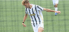 Nicol&ograve; Turco, autore di una tripletta nella vittoria della Juventus U17