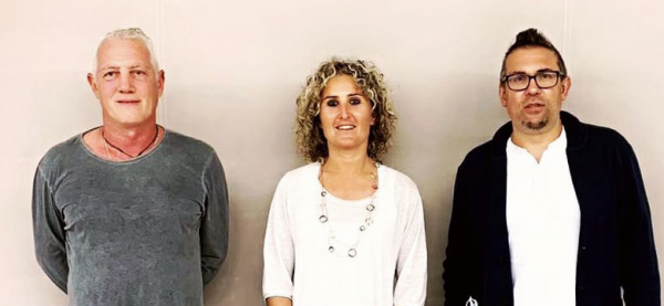 Flavio Roberi, Enrica Paoletti e Lele D'Errico