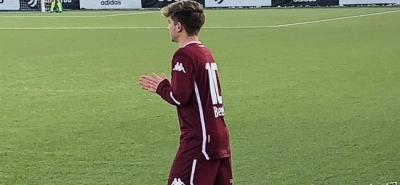 Daniele Favale (18 anni compiuti ieri) ha esordito oggi in Primavera