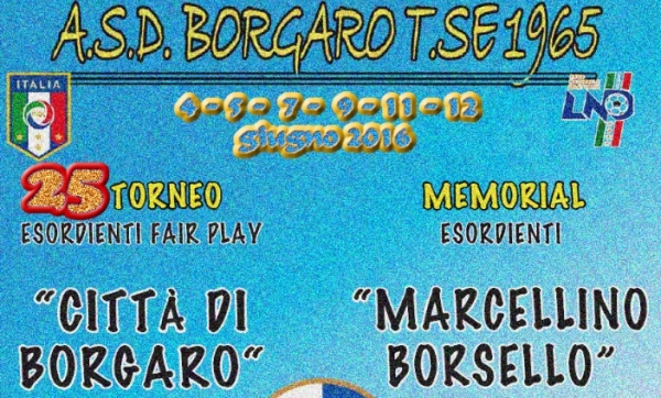 Inizia il Memorial Borsello, primo passo per il Città di Borgaro