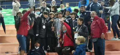 XIII Gran Galà della Scuola Calcio - Pinerolo show: alla prima partecipazione i biancoblù conquistano il trofeo