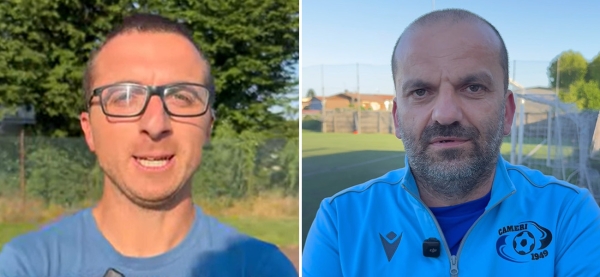 Cameri - L’ex Veveri Simone Mazzilli prende l’Under 16, prima esperienza nel calcio a 11 per Daniele Colognesi con l’Under 18