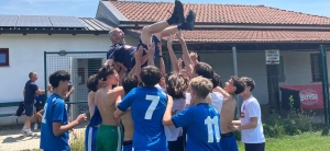 La festa del Fossano per la qualificazione ai prossimi regionali