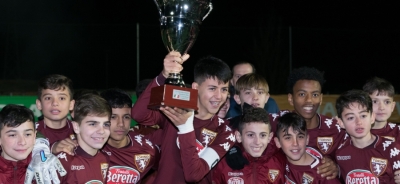 Il Torino 2006, campione in carica della categoria Esordienti al Calcio&amp;Coriandoli