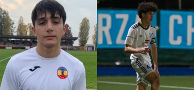 Enzo Ferrari (Verbania U19) e Luca Torresan (Volpiano Pianese U17)