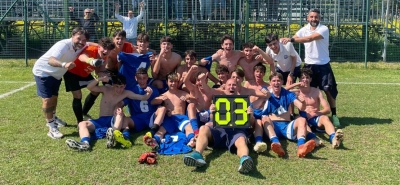 San Giacomo Chieri festeggia la vittoria contro il Derthona per 0-3
