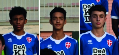 Mattia Federico, Jacopo Savian e Gabriel Ramon Scumaci