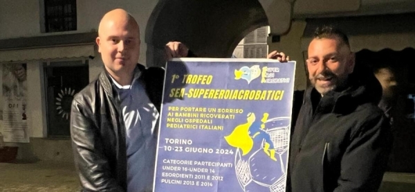 Trofeo SEA / SuperEroiAcrobatici è già un successo: solo 5 posti disponibili (su 96 partecipanti) per l'evento di giugno che unisce pallone e solidarietà